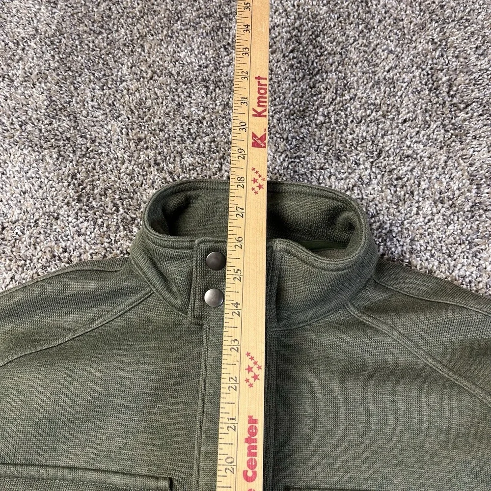 Patagonia Men's Size M Better Sweater Fleece Field Jacket Chore Coat Army Green